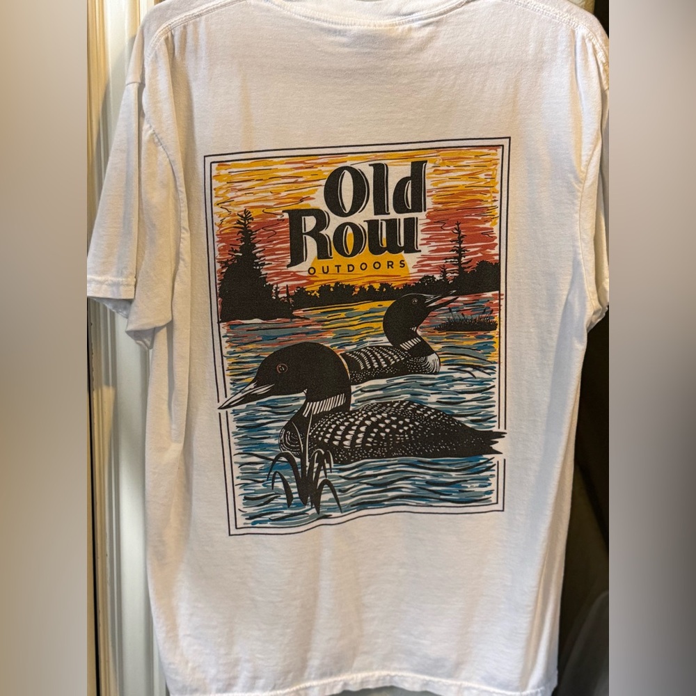 Comfort Colors White Outdoor Graphic Tee